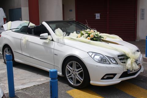 Décoration Mariage Voiture Cabriolet