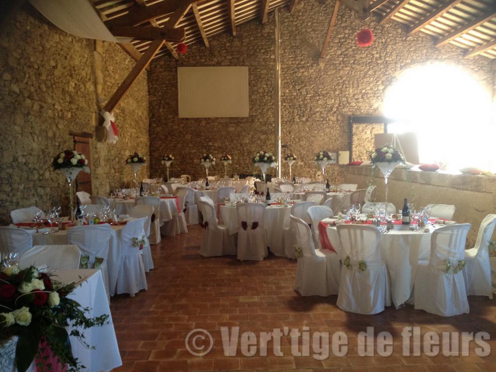 Decoration salle Mariage Domaine de Sulauze Miramas