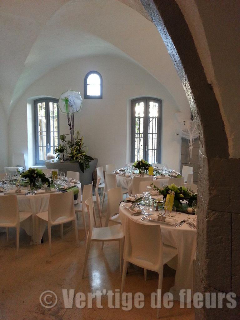 Decoration salle Mariage Domaine des Remparts