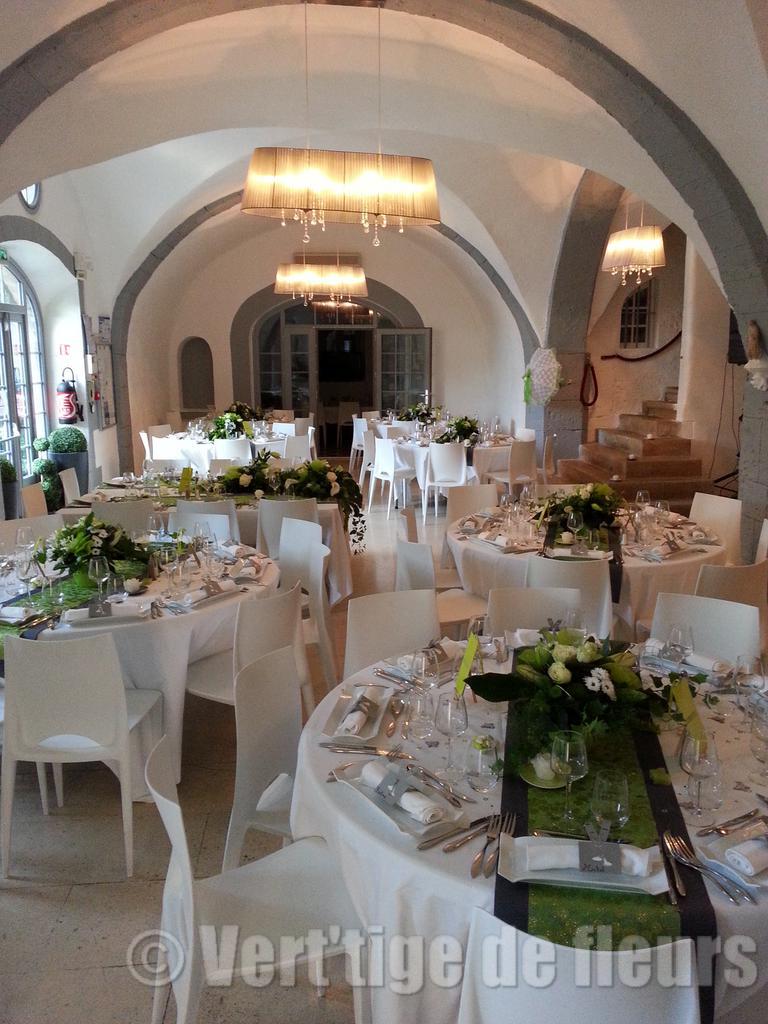 Decoration salle Mariage Domaine des Remparts