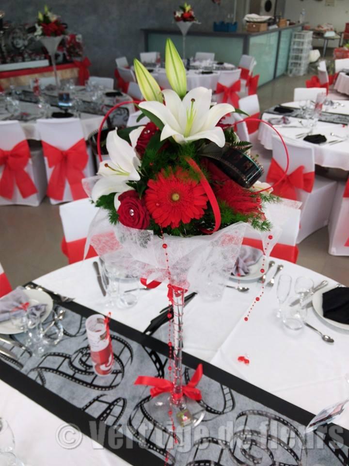 Mariage Decoration Vase Martini