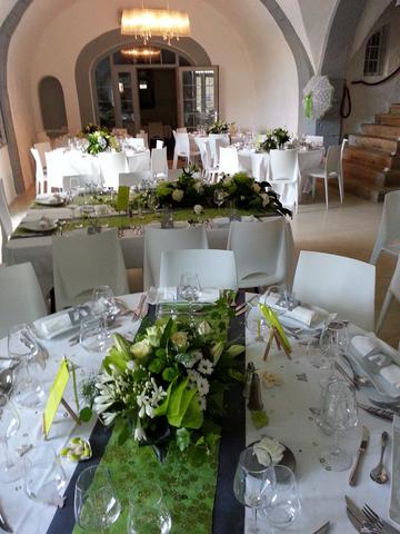 Decoration salle Mariage Domaine des Remparts