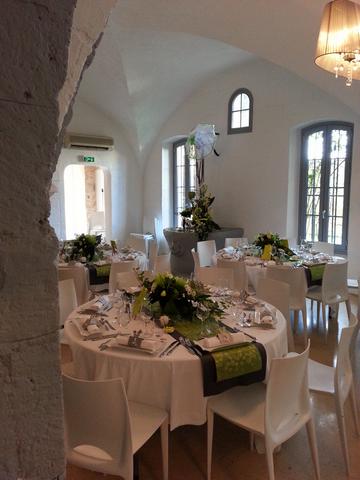 Decoration salle Mariage Domaine des Remparts