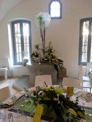 Decoration salle Mariage Domaine des Remparts