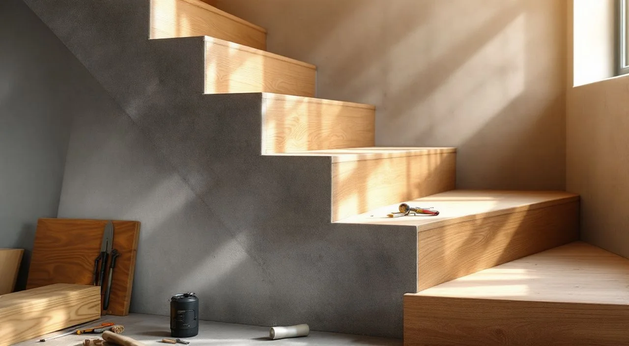 Bois pour escalier béton : guide complet pour choisir et poser
