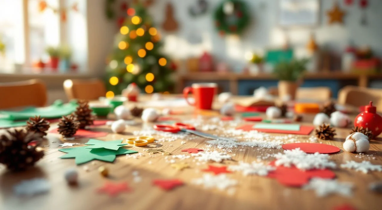 Activités de Noël en maternelle : 15 idées créatives pour éveiller les petits